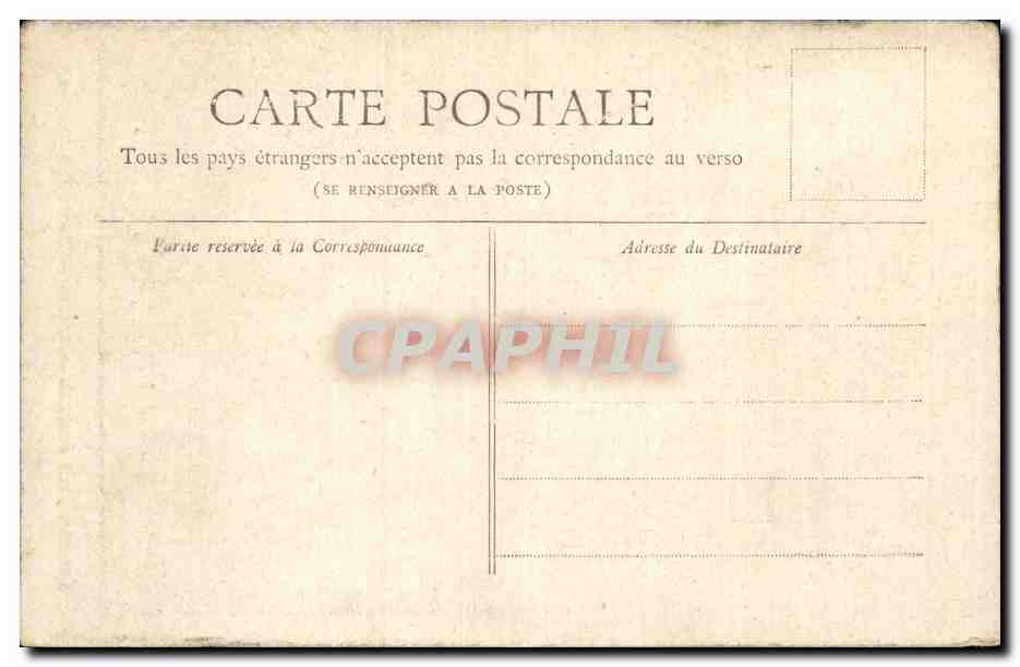 Paris - 4 - Tour Saint Jacques - Collection Petit Journal - CPA  — Verso