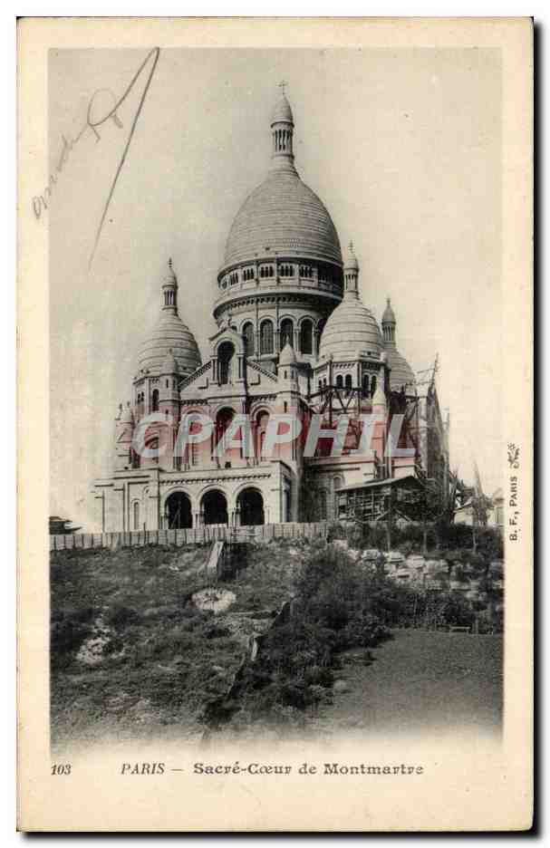 Paris - 18 - Le Sacre Coeur - Montmartre - CPA 