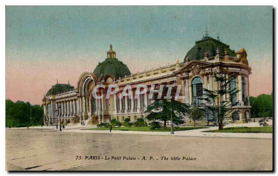 Paris - 8 - Le Petit Palais - CPA 