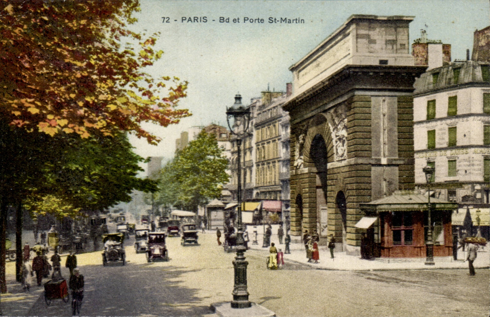 Paris - 10 - Bd et Port St Martin - CPA 