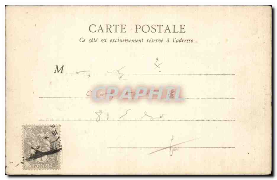 Paris - 9 - Avenue de l'Opera - CPA  — Rückseite