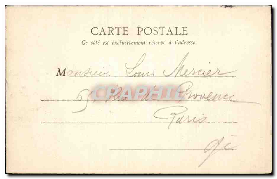Paris - 10 - Eglise Saint Vincent de Paul - CPA  — Verso