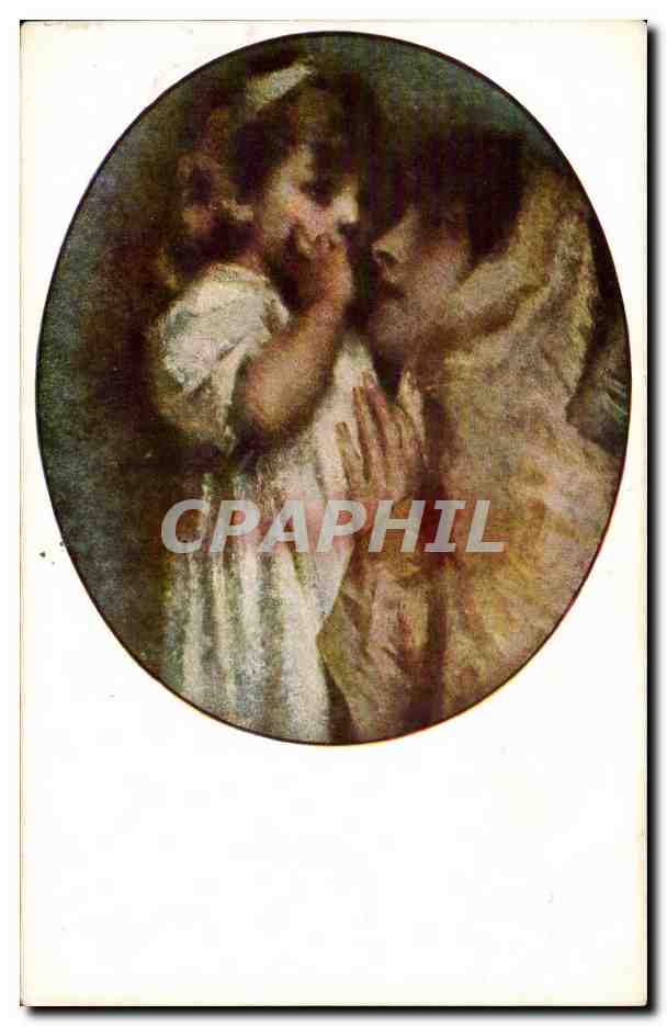 Fantisie - Mere et Enfant - Mother and Child - CPA 