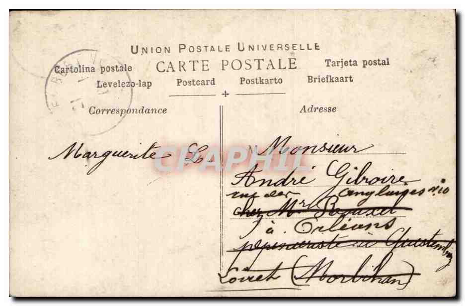 Jeune femme en robe colorée — tenant un panier de fleurs — éditeur 'Amitiés' n°3324 — Reverso