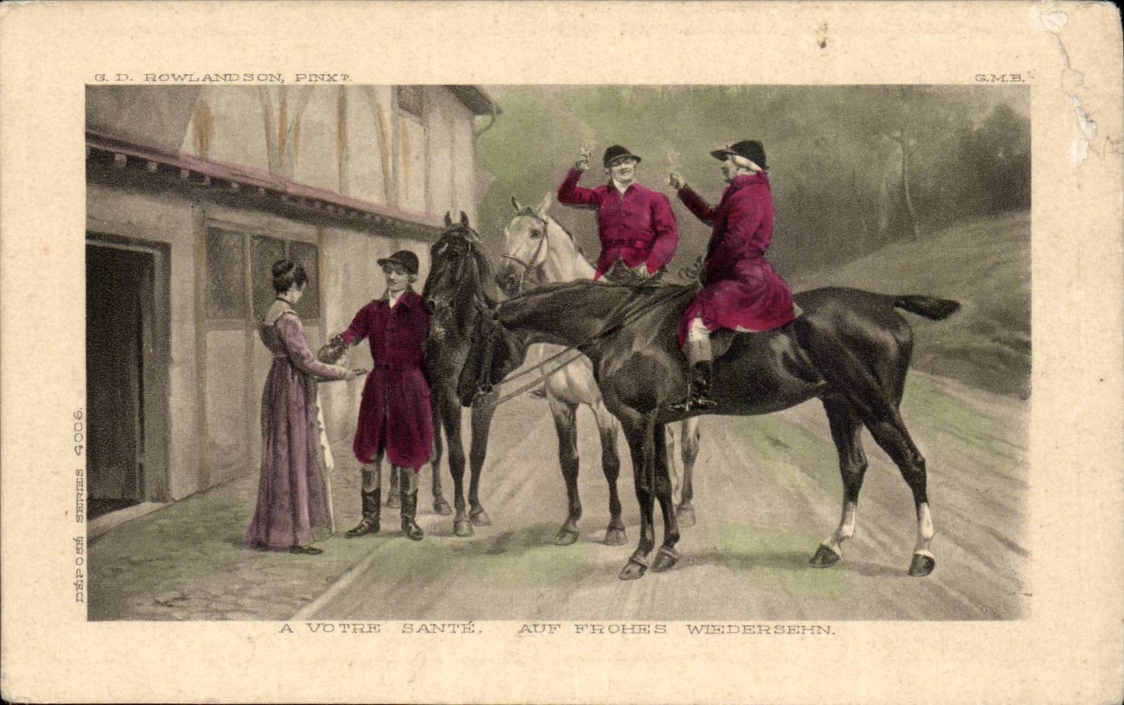 Animaux - Cheval - Chevaux - Horse - CPA 