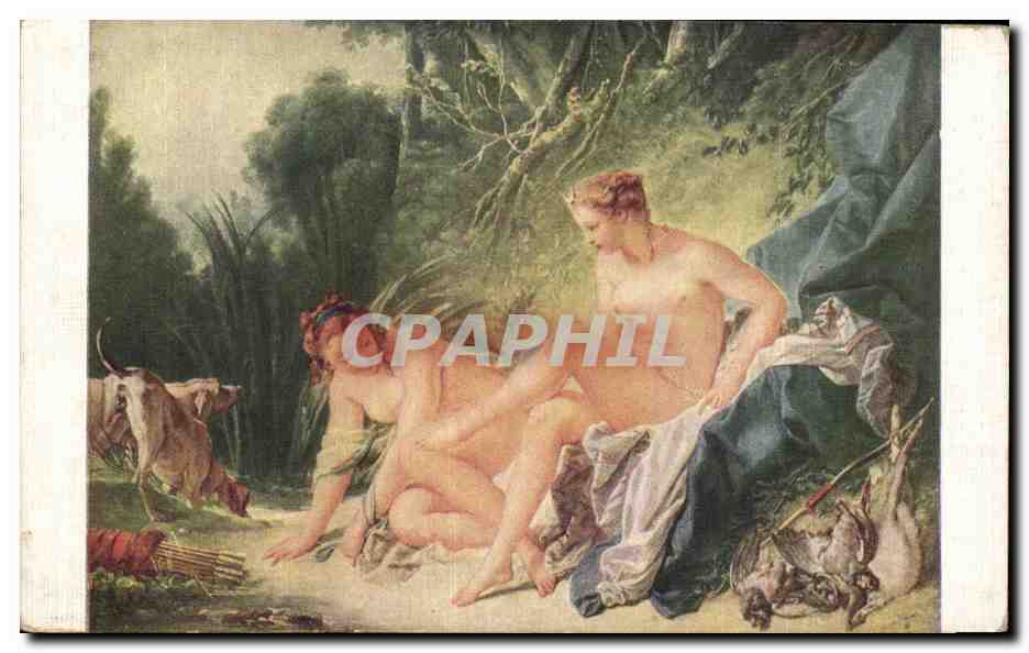 Arts - Tableaux - Boucher - Musee du Louvre - Paris - Premier Peintre du Roi - CPA 