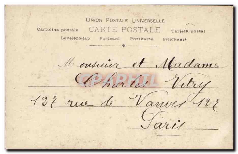 La Semaine de l'Ouvrière — Mardi — S.I.P. n°1032 — Verso