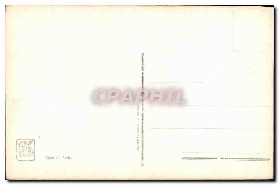 Arts - Tableaux - Salon de Paris - Rousseau - Le Reve - CPA  — Rückseite
