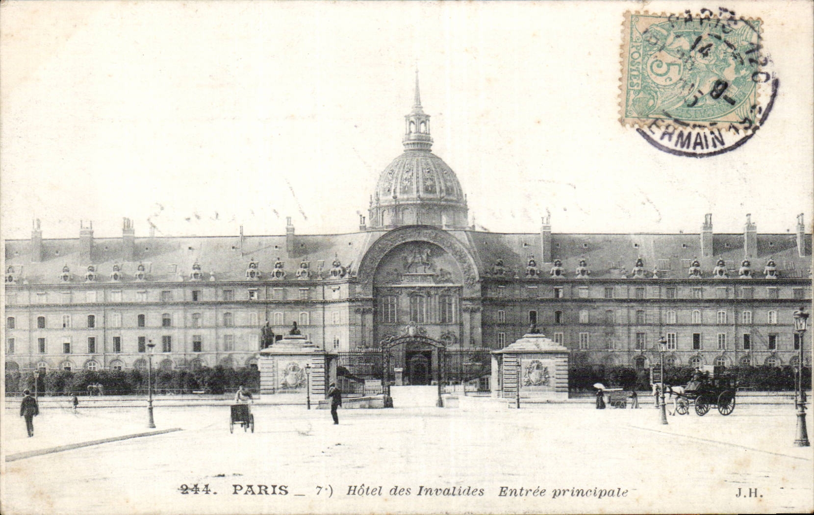 Paris - 7 - Hotel des Invalides - CPA 