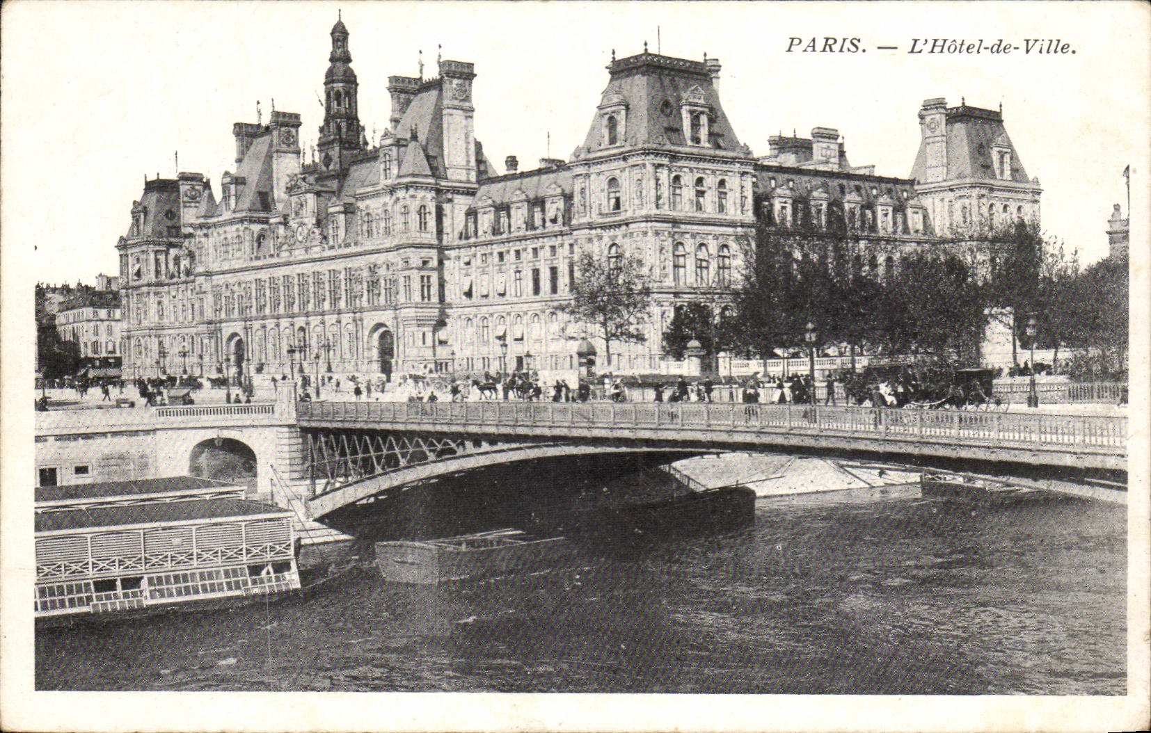 Paris - 4 - L'Hotel de Ville - CPA 