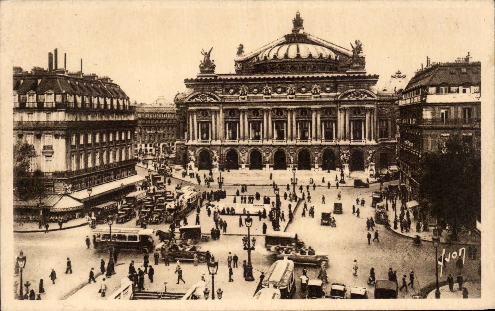 Paris - 9 - Place de l'Opera - CPA 