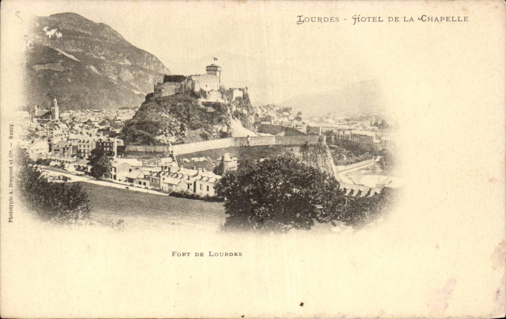 Lourdes - Hotel de la Chapelle CPA 