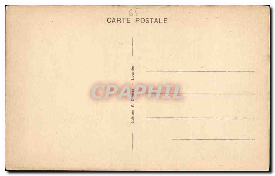 Lourdes - Observatoire du Pic du Jer CPA  — Verso