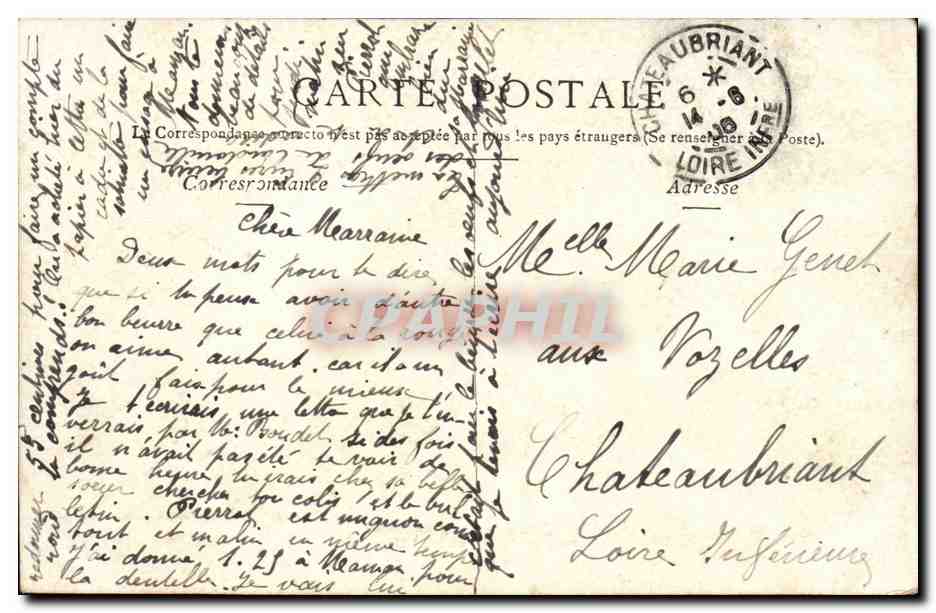 Paris - 2 - La Bourse - CPA  — Rückseite