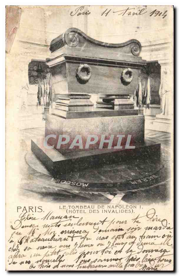 Paris - 7 - Tombeau de Napoleon I - 1904 - CPA 