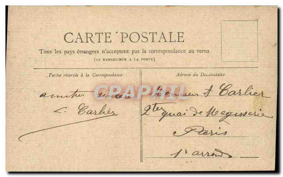 Paris - 16 - Bois de Boulogne - Le Lac - Collection Petit Journal - bateau - boat - CPA  — Rückseite