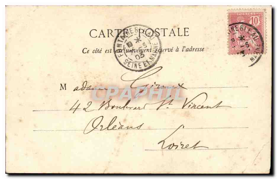 Paris - 5 - La Nouvelle Sorbonne - CPA -  — Rückseite