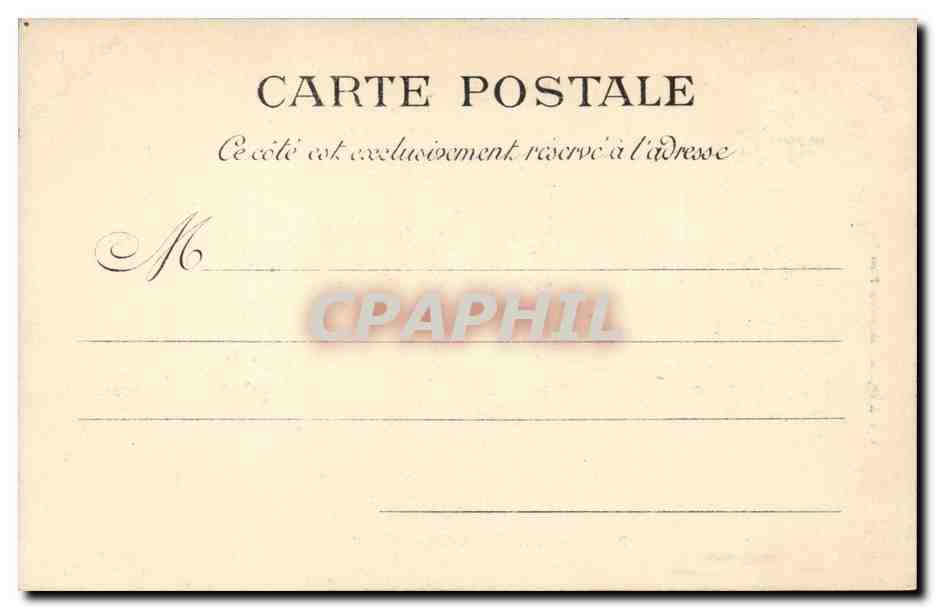 Paris - 1 - Palais Royal - Conseil d'Etat - CPA -  — Rückseite
