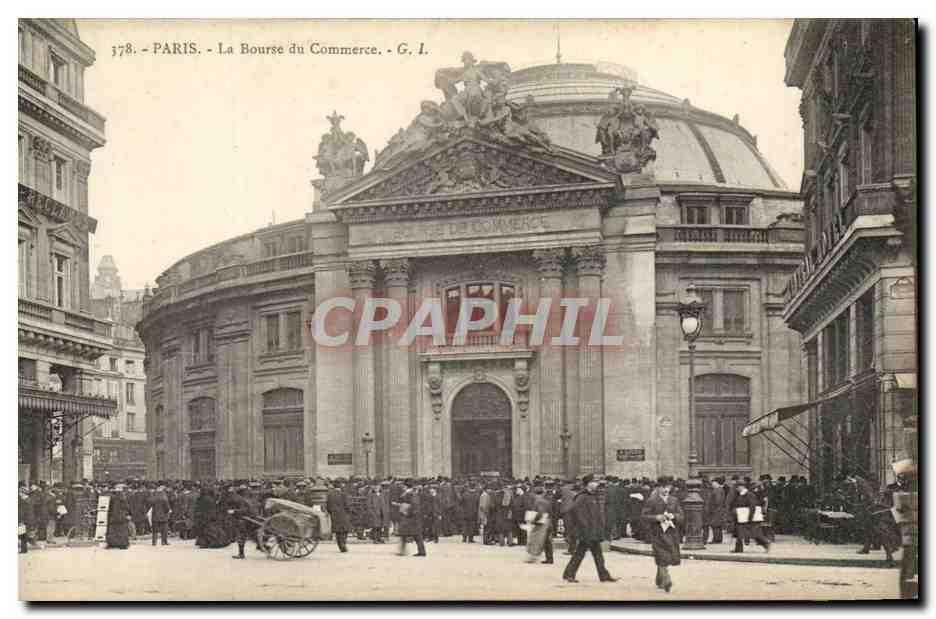 Paris - 1 - La Bourse du Commerce - CPA - 