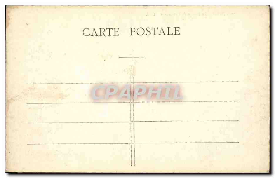 Paris - 1 - La Bourse du Commerce - CPA -  — Rückseite