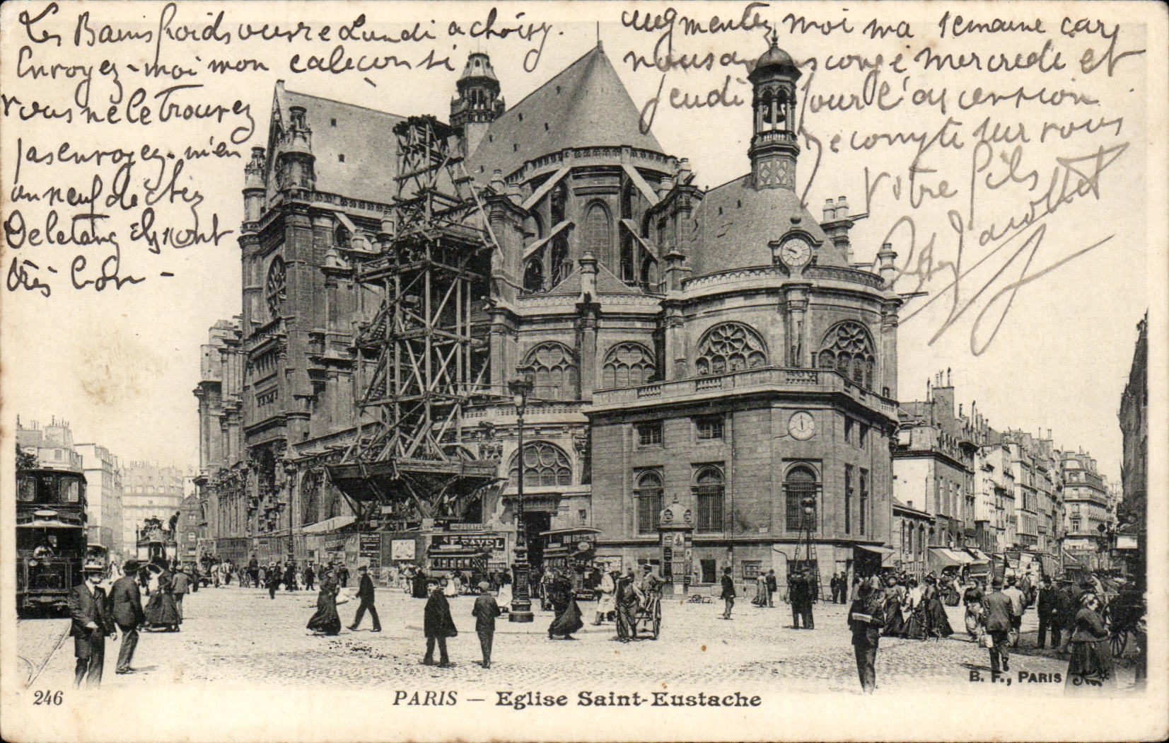 PARIS — Église Saint-Eustache — B. F., PARIS 246