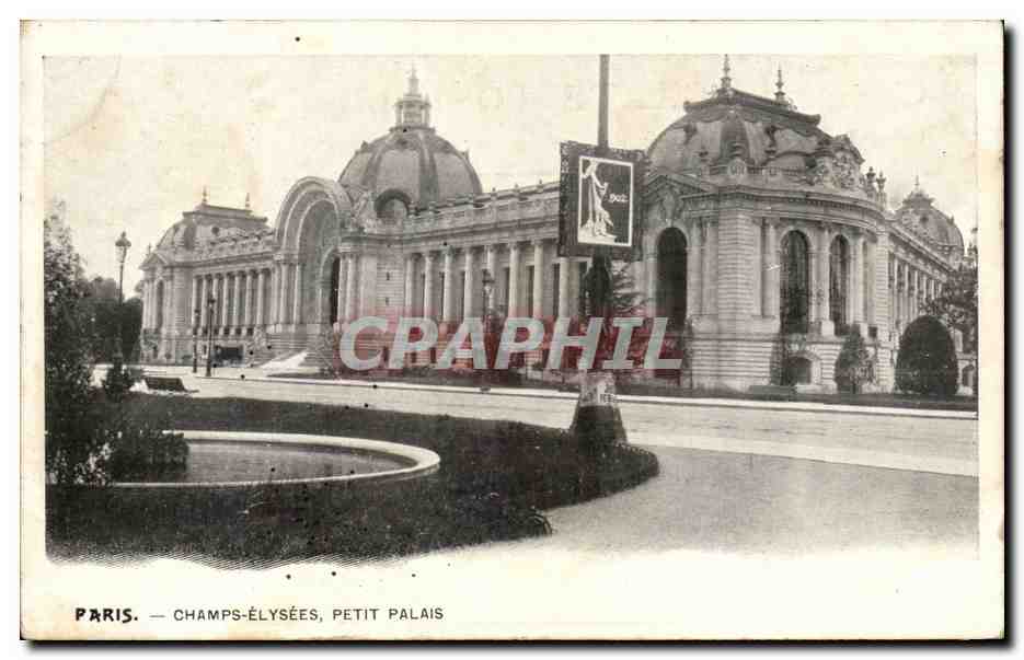 Paris - 8 - Petit Palais - Champs Elysees - CPA - 