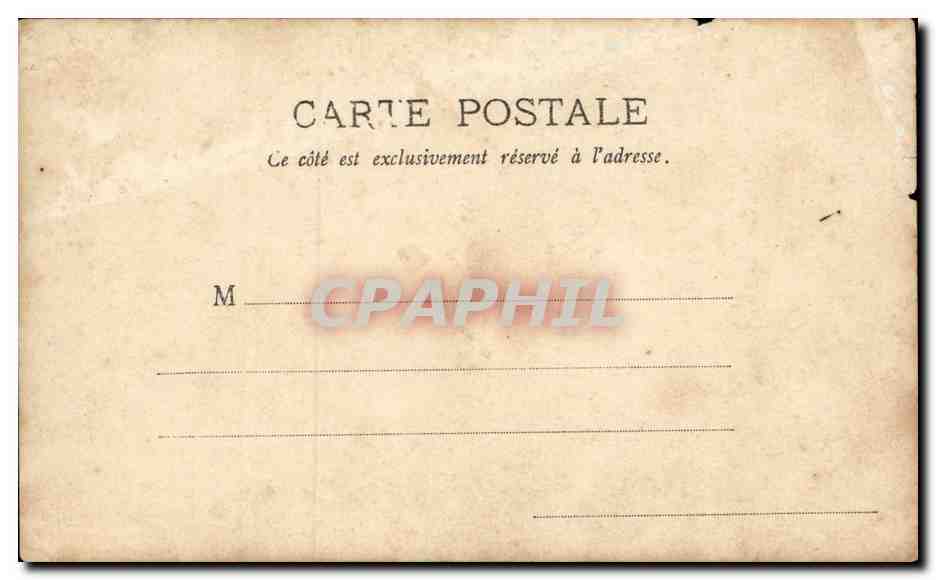 Fantaisie - Enfants - Militaria - Humour - CPA  — Rückseite