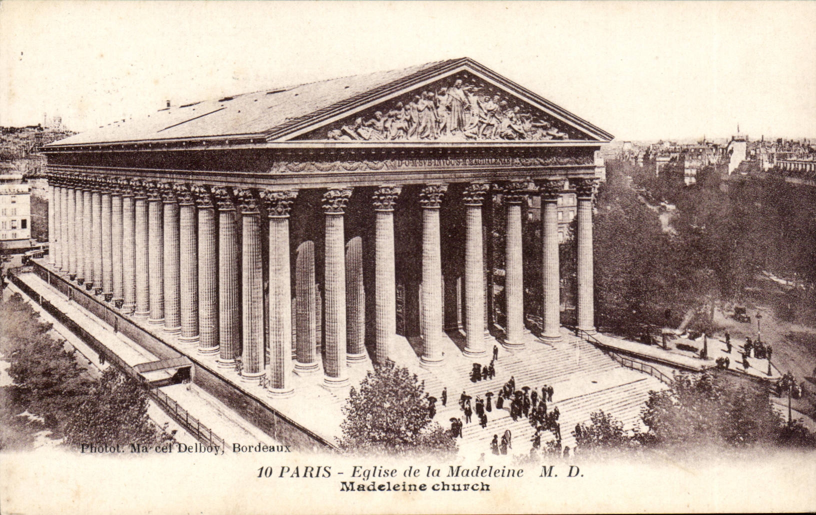 Paris - 8 - Eglise de la Madeleine CPA 