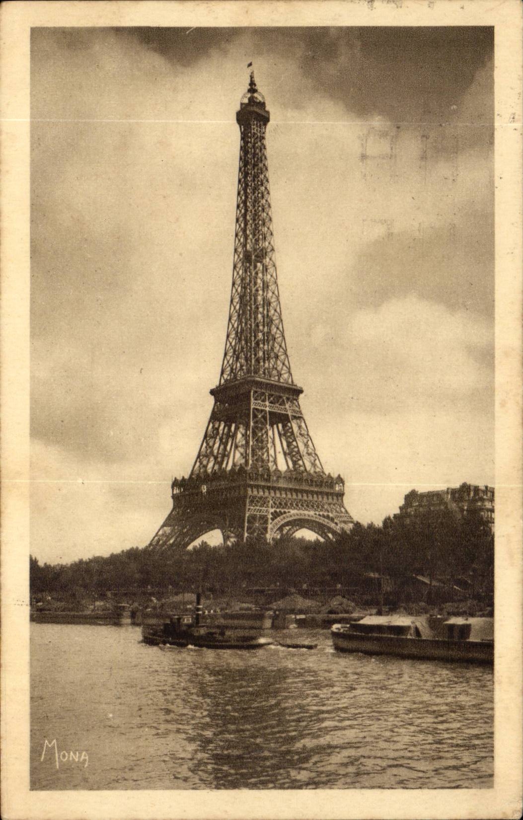 Paris - 7 - Tour Eiffel - Eiffel Tower - CPA 
