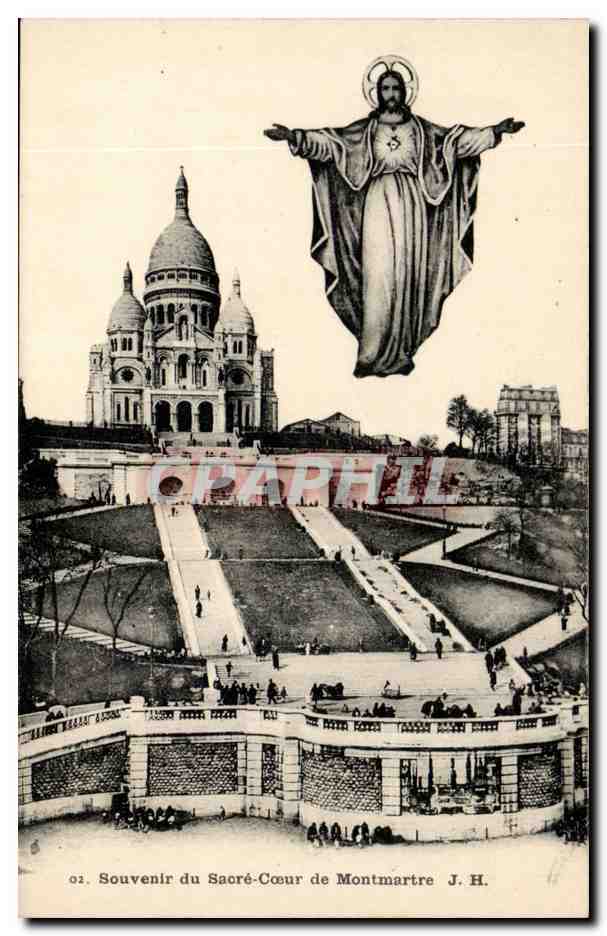 Paris - 18 - Sacre Coeur - Montmartre - CPA 