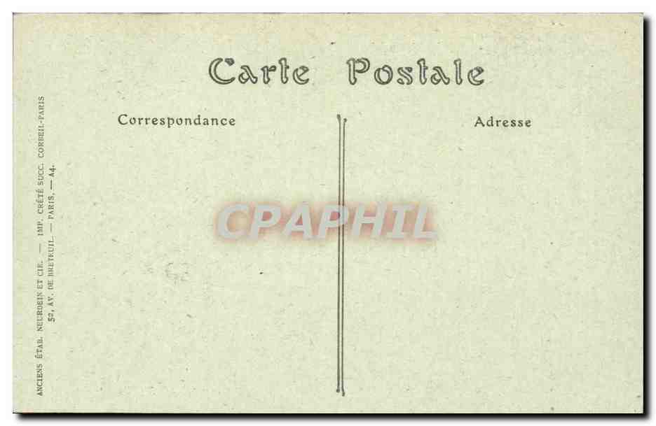 Paris - 4 - Notre Dame - Tombeau du Duc d'Arcourt - CPA  — Verso