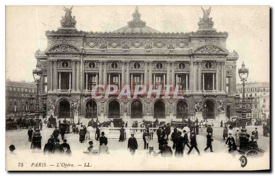 Paris - 9 - L'Opera CPA 