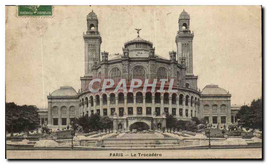 Paris - 16 - Le Trocadero CPA 