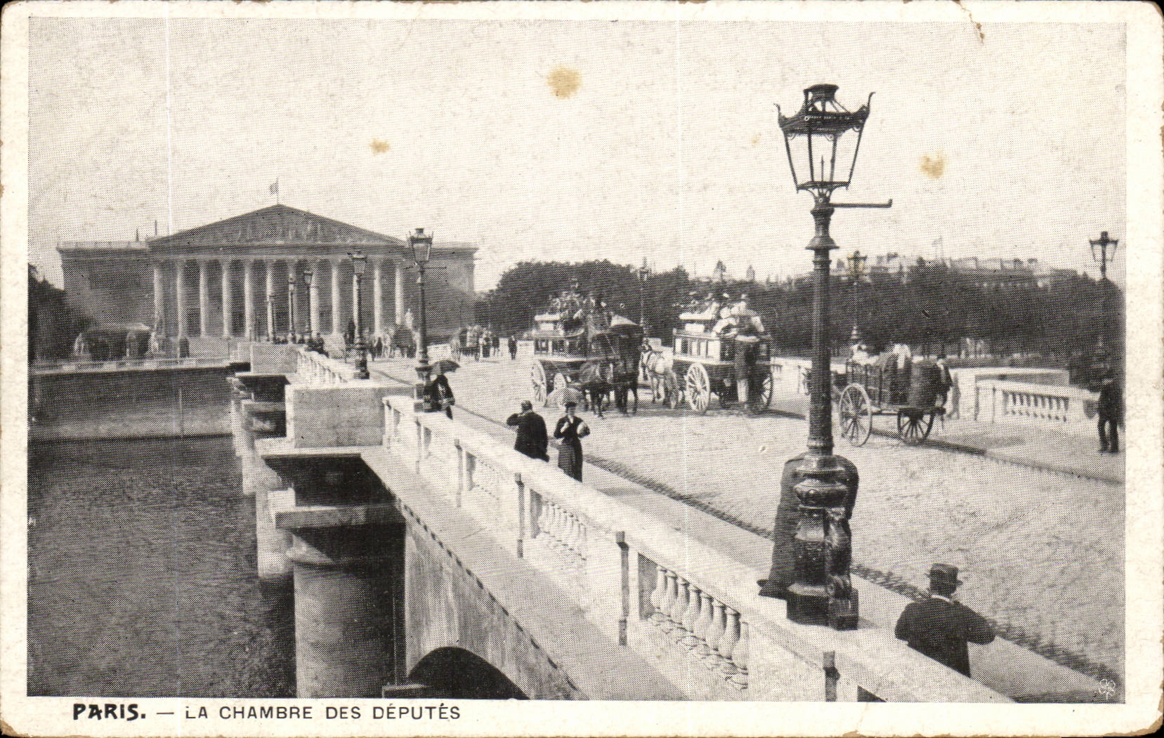 Paris - 1 - La Chambre des Deputes CPA 