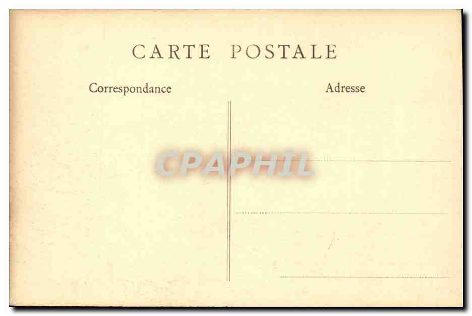 Paris - 4 - L'Hotel de Ville CPA  — Rückseite