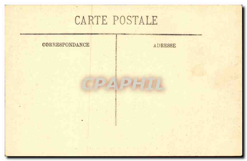 Paris - 1 - Le Monument de Gambetta CPA  — Verso