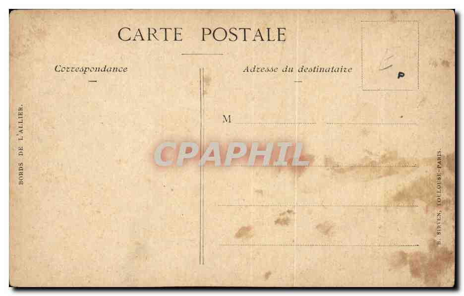 CPA Fantaisie Paysage — Rückseite
