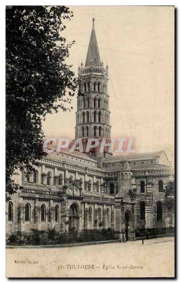 Toulouse CPA Eglise Saint Sernin