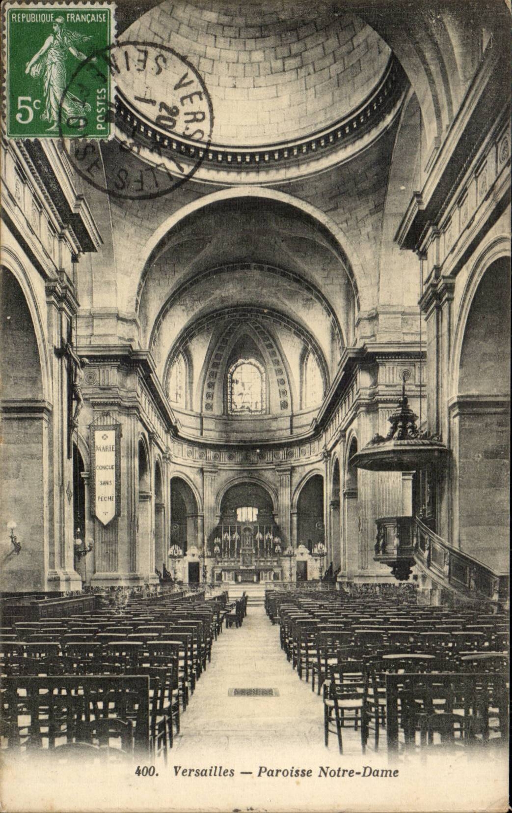 Versailles CPA Paroisse Notre DAme