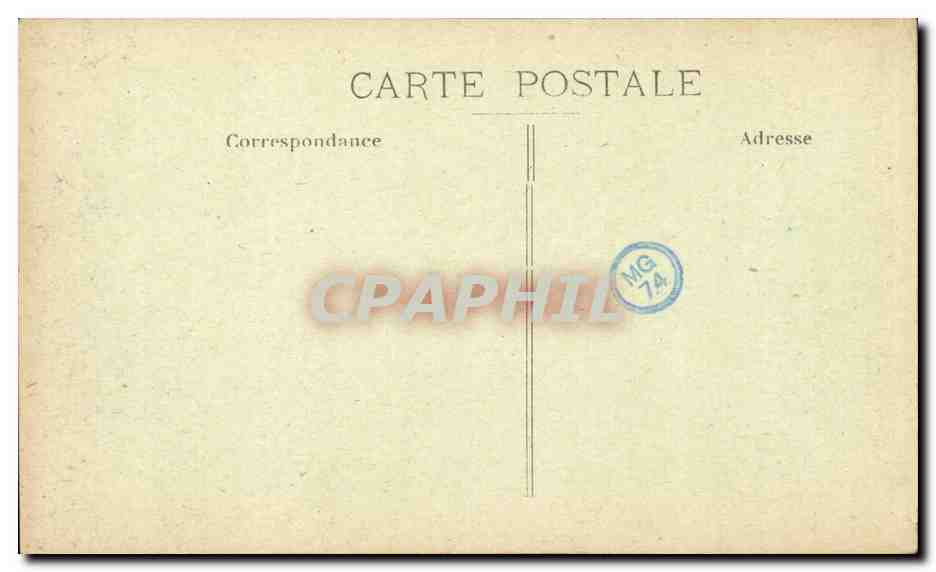 Paris - 10 - Place de la Republique - CPA  — Verso