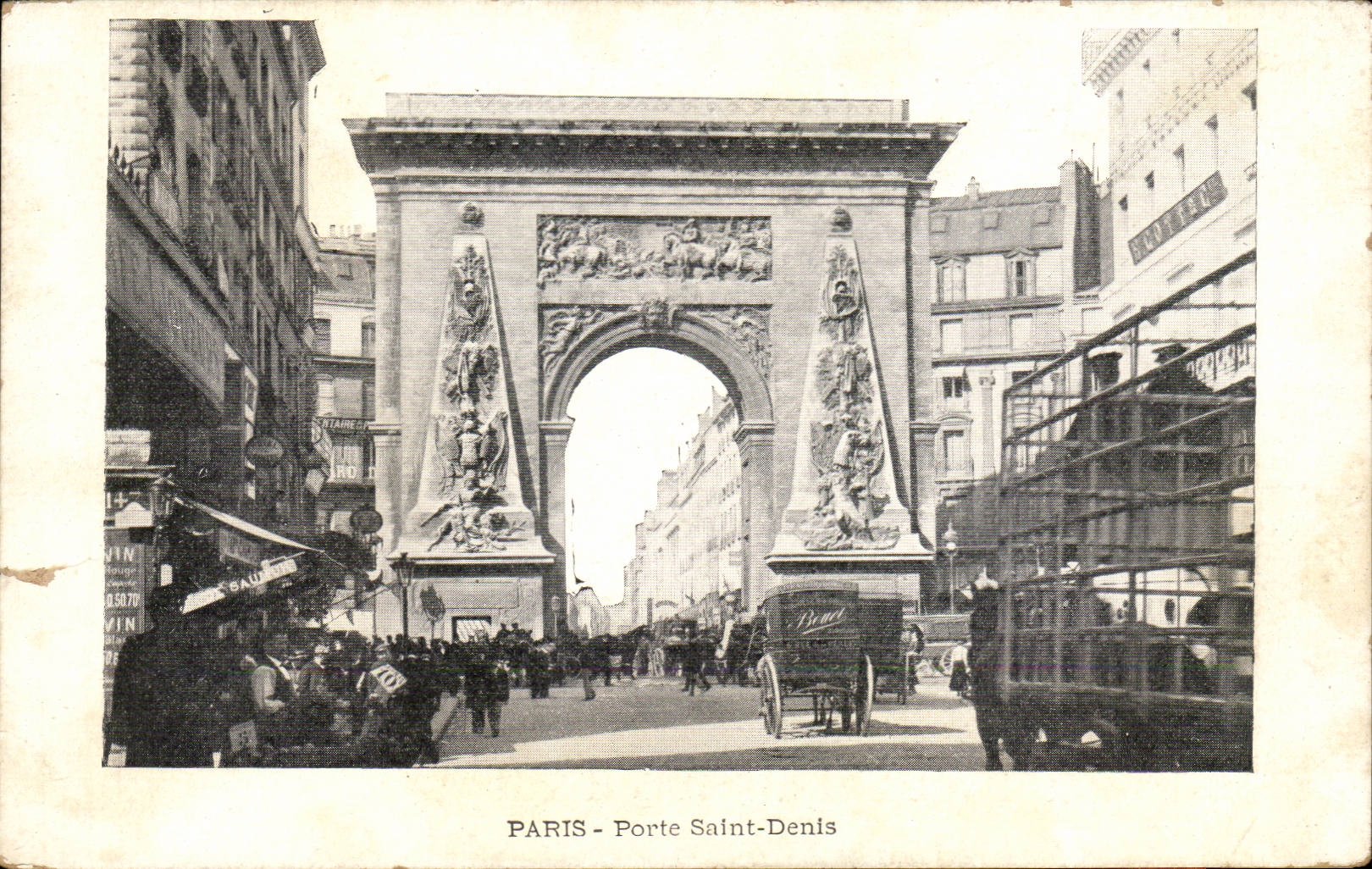 Paris - 10 - Porte Saint Denis - CPA 