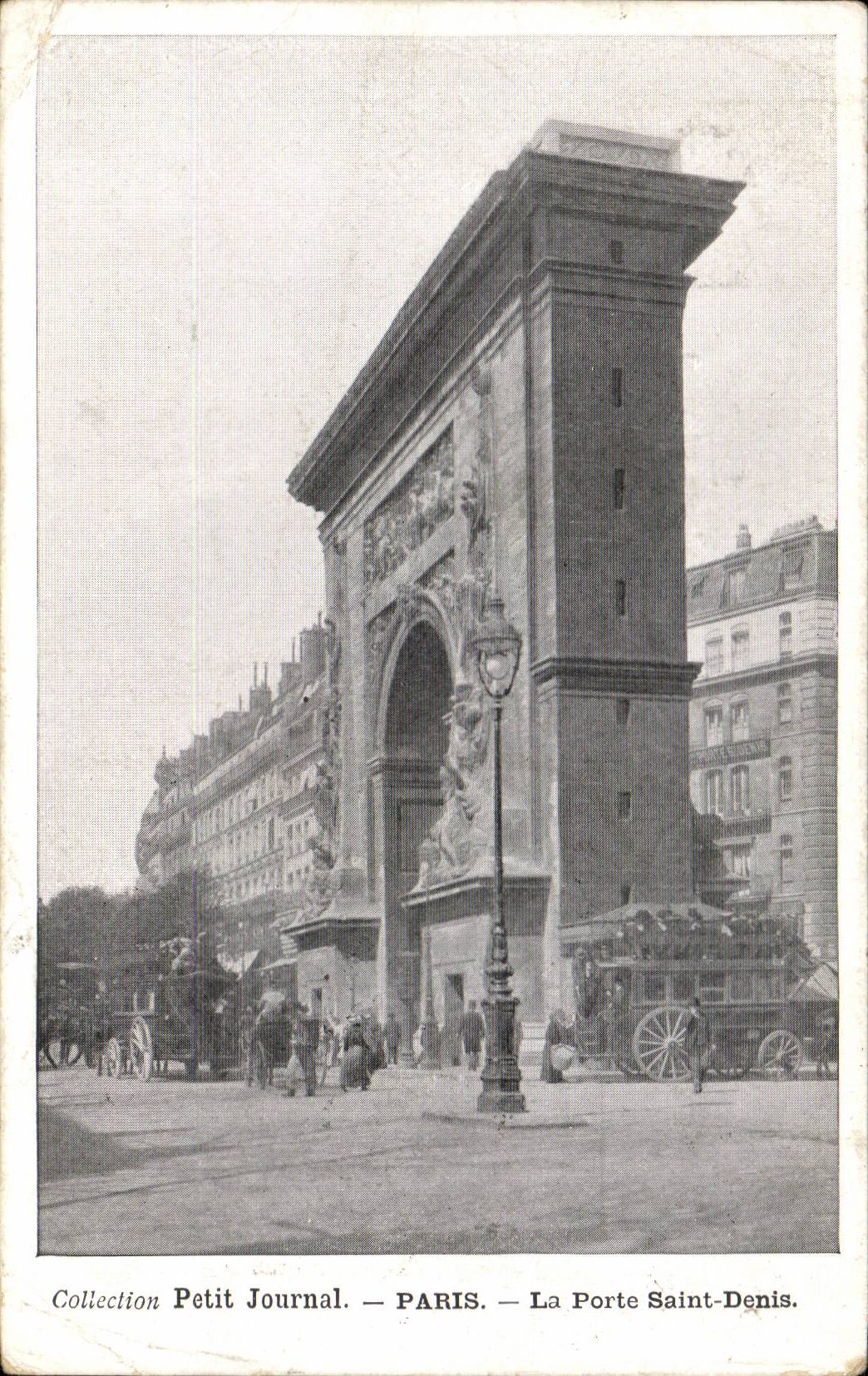 Paris - 10 - Porte Saint Denis - Collection Petit Journal - CPA 