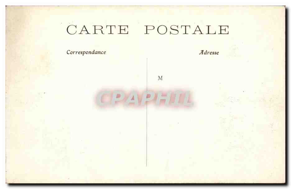 Paris - 10 - Place de la Republique - CPA  — Verso