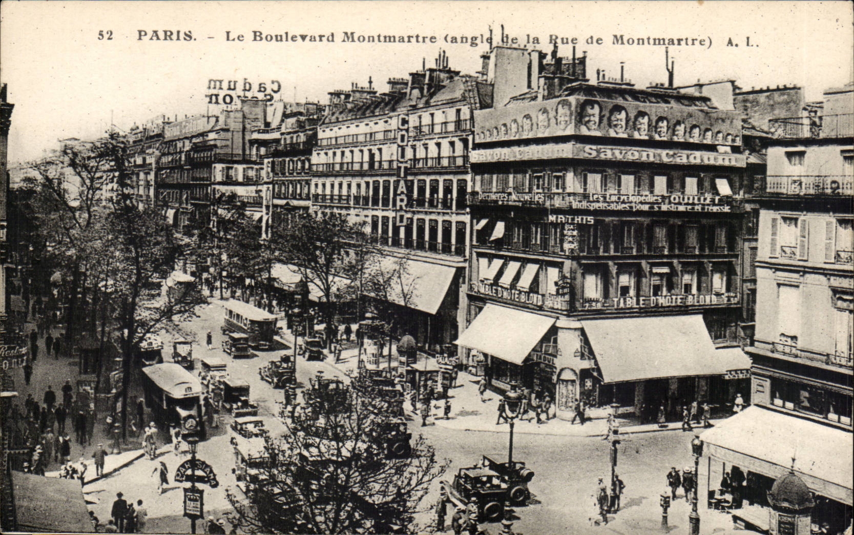 Paris - 18 - Le Boulevard Montmartre - CPA 
