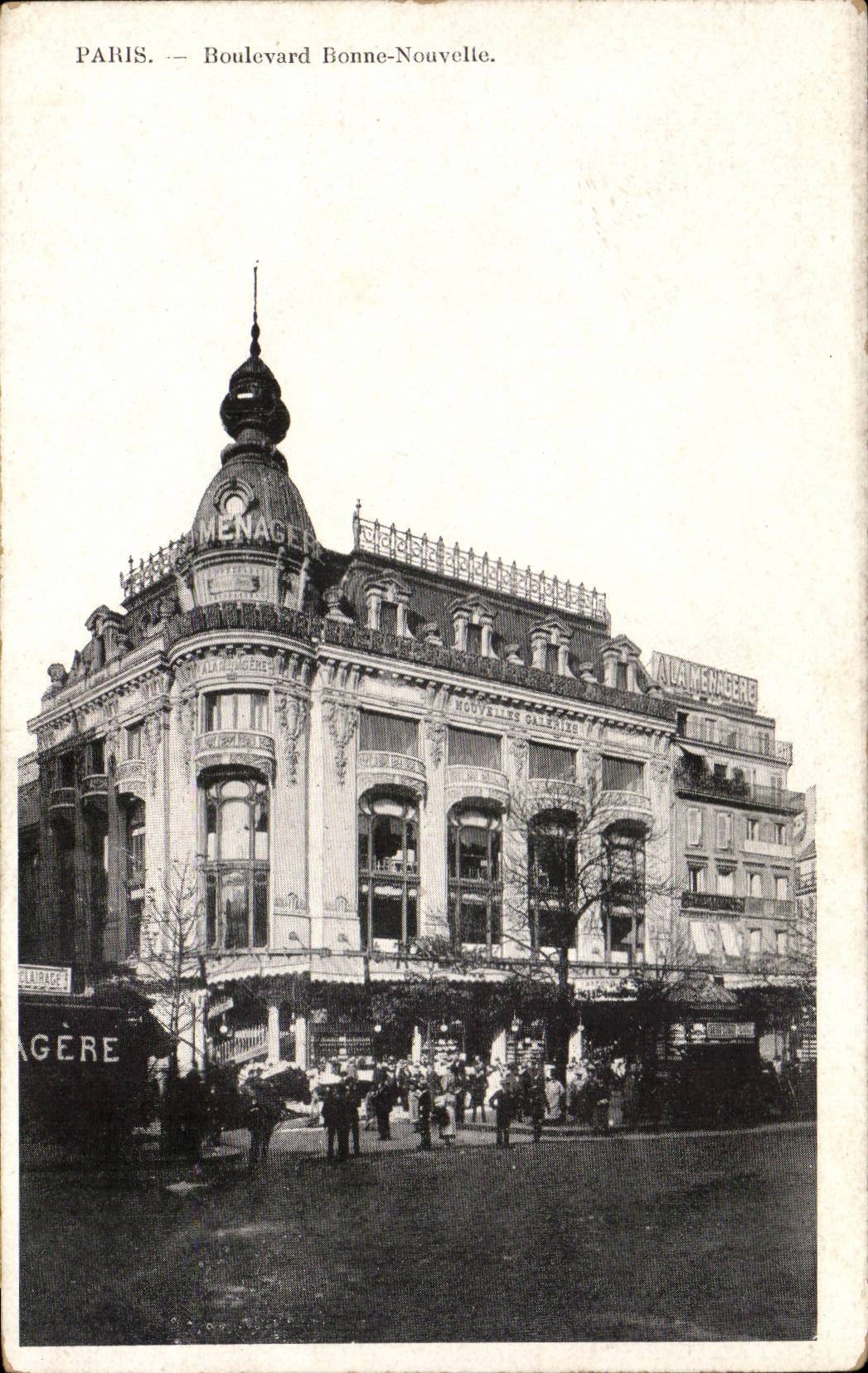 Paris - 2 - Boulevard Bonne Nouvelle - CPA 