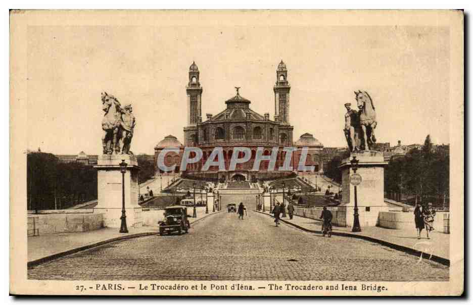 Paris - 16 - Le Trocadero - CPA 
