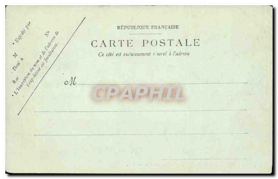 Paris - 16 - Bois de Boulogne - CPA  — Rückseite