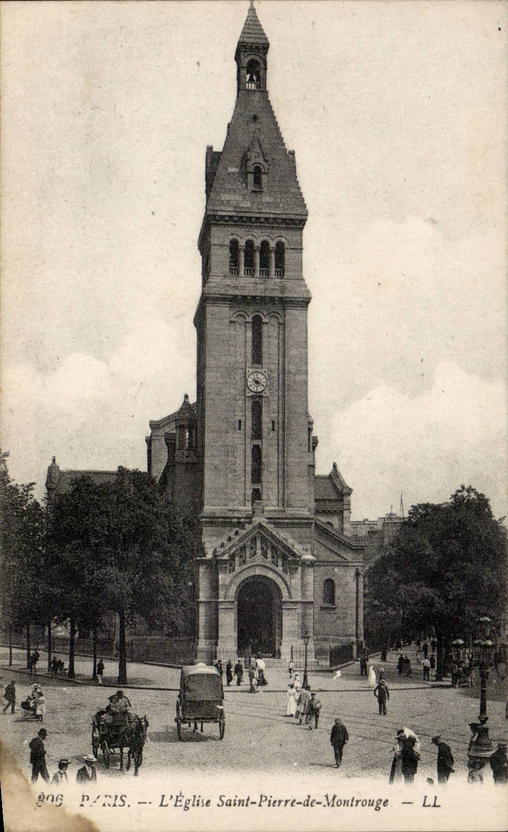 Paris - 14 - Eglise Saint Pierre de Montrouge - CPA 