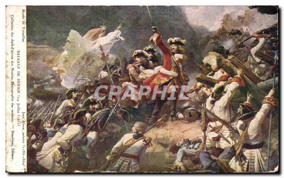CPA Bataille de Denain (24 juillet 1712)