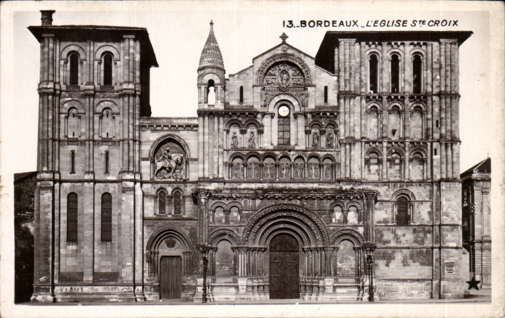 CPA Bordeaux L'eglise Ste Croix